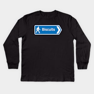 Biscuits Kids Long Sleeve T-Shirt